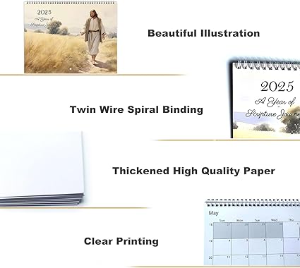 🎄Early New Year Sale 49% OFF🔥Christianity 2025 Bible Verse Calendar