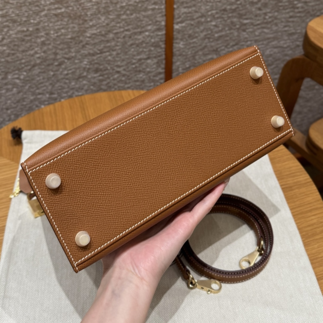 Hermès Kelly 37gold Handbag (Handmade to Order)