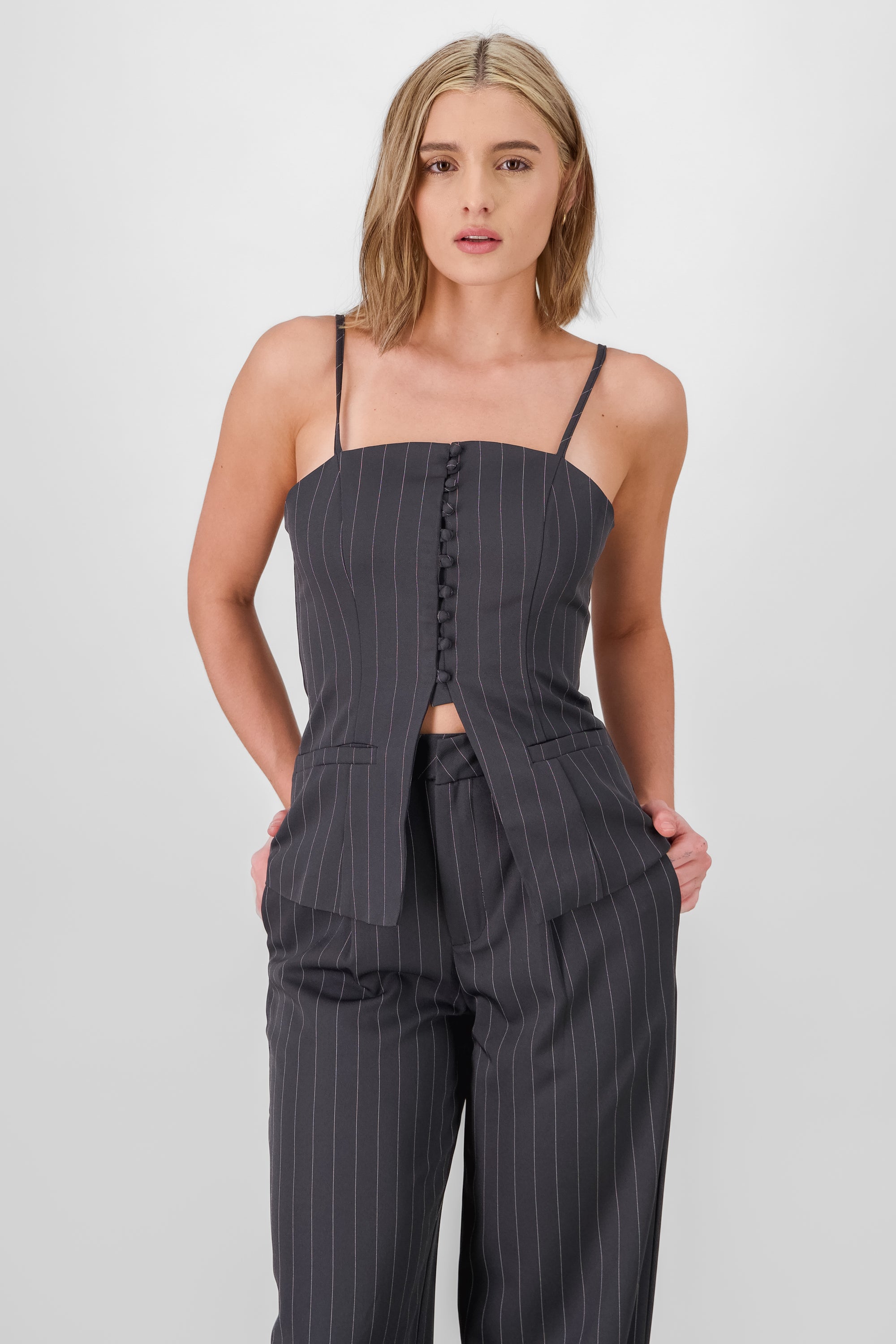 Tailored Strap Top
