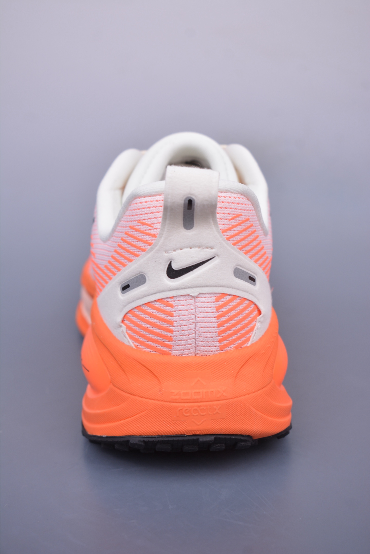 Nike Vomero 18 ZoomX running shoes Gray Orange Gradient Black Hook HM6804 600