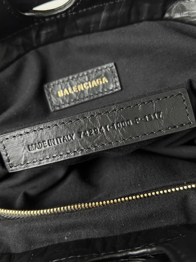 Balenciaga Crush Trash Clutch Large