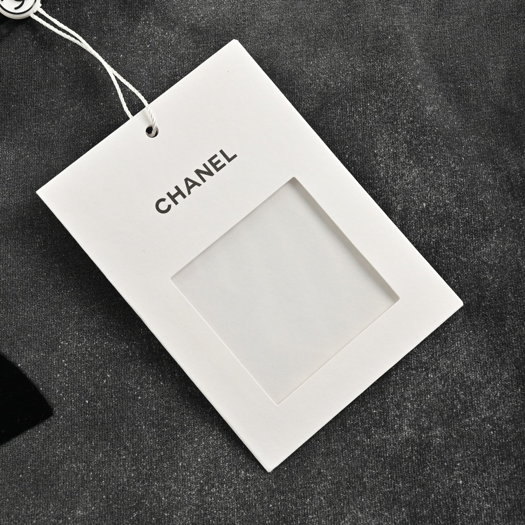 Chanel Washed Double C Short Sleeve