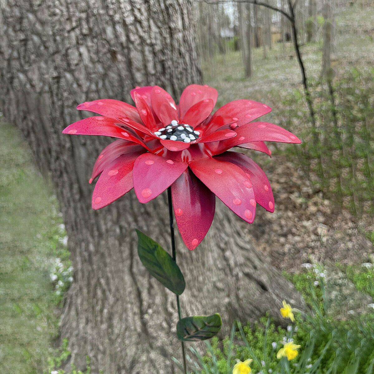 🔥Last Day Promotion 70% OFF🍀Metal Flowers Garden Stakes