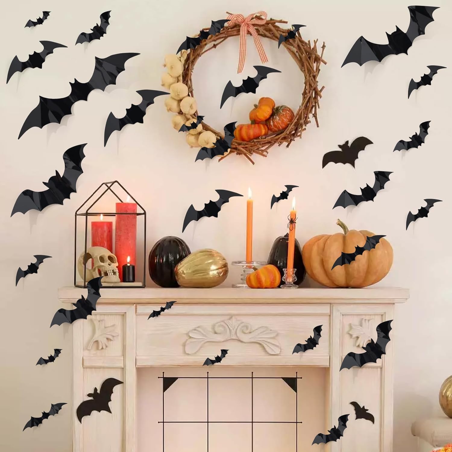 🔥On Sale🔥12pcs/set 3D Bat Design LED Decoration🔥Buy 4 Sets FREE SHIPPING