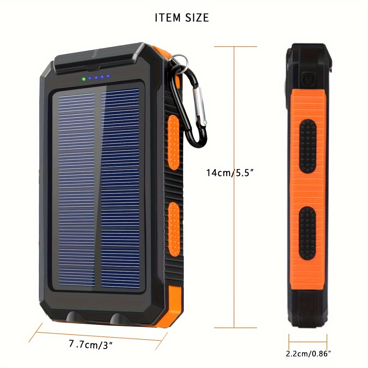 10000-mAh-Solar-Mobile-Power/-Mobile-Power/-Portable-Charger-For-All-Devices