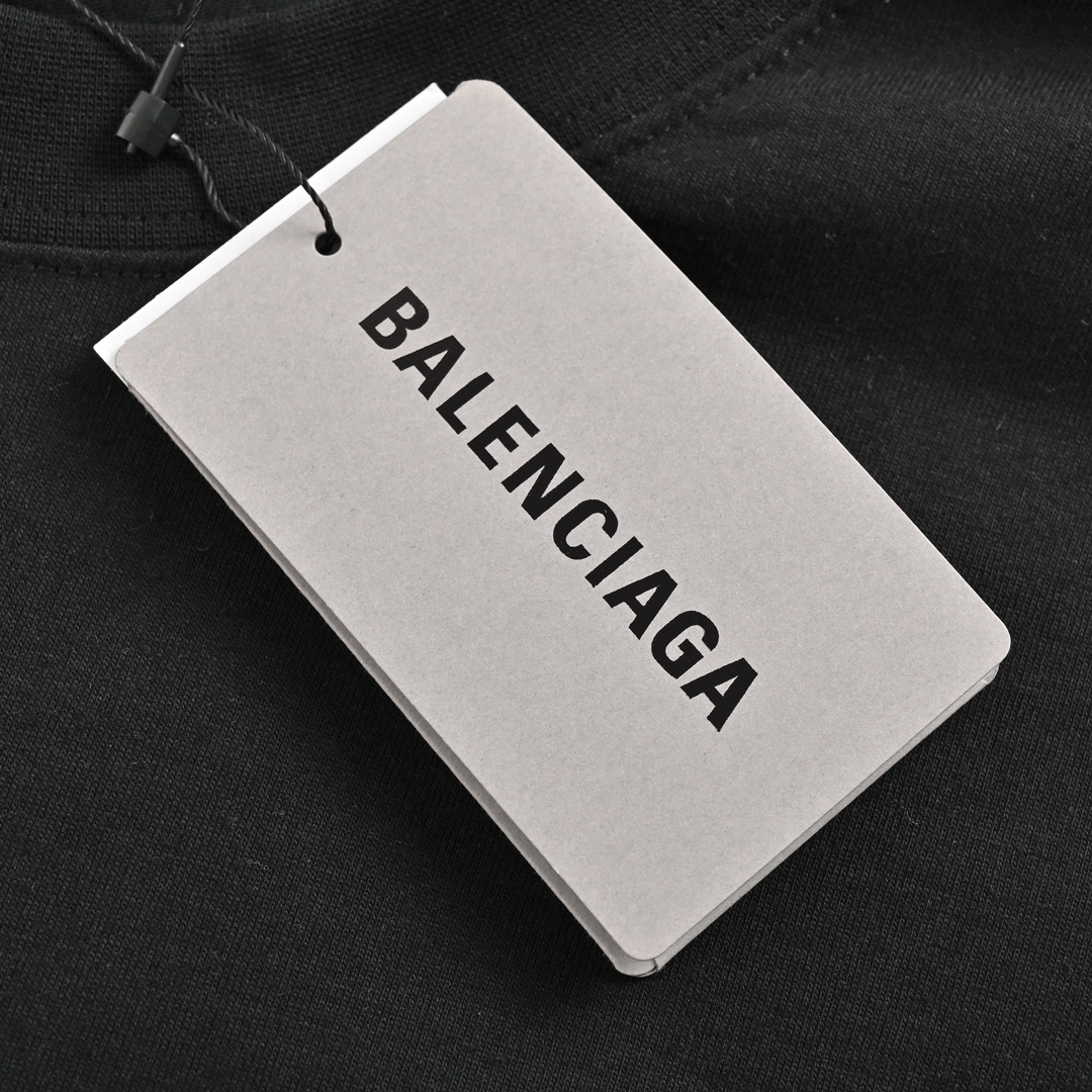 Balenciaga Music capsule collection cracked arrow print short sleeves
