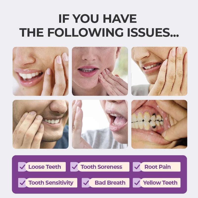 TIKTROVE Oral Care Toothpaste, Prevent Tooth Loss, Natural Ingredients