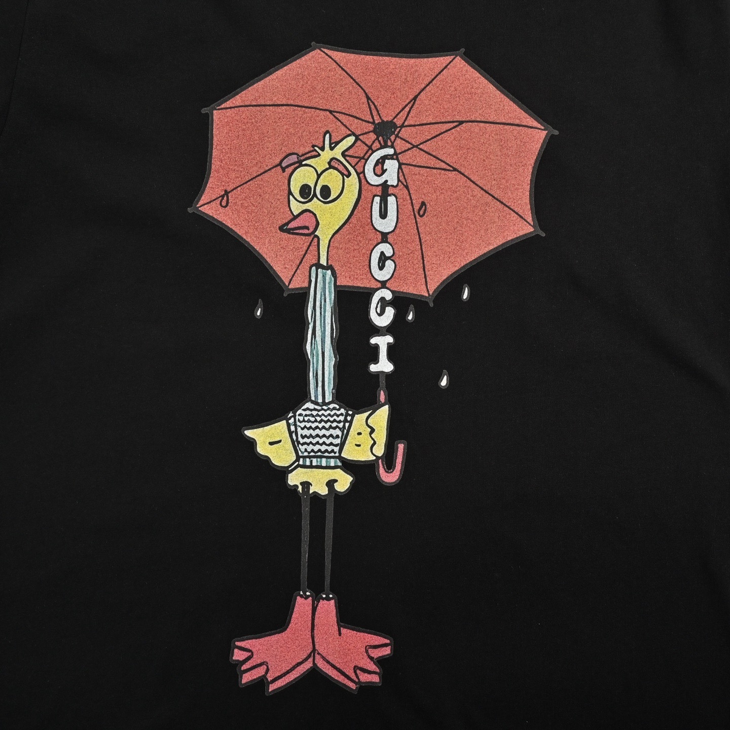 Gucci 25ss fun cartoon series printed short sleeves