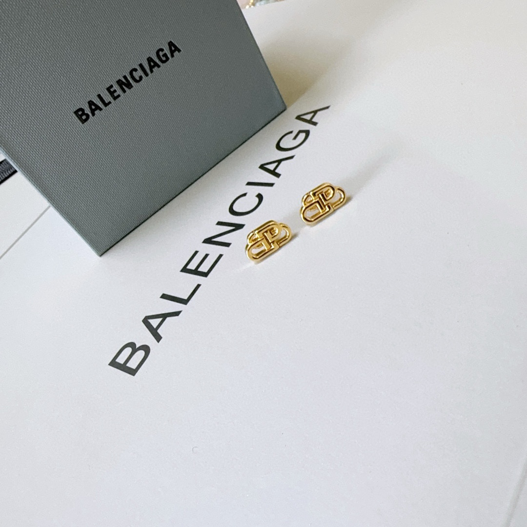 Balenciaga BB earrings