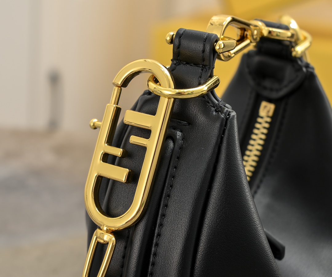 FENDI gray underarm mini bag 2186