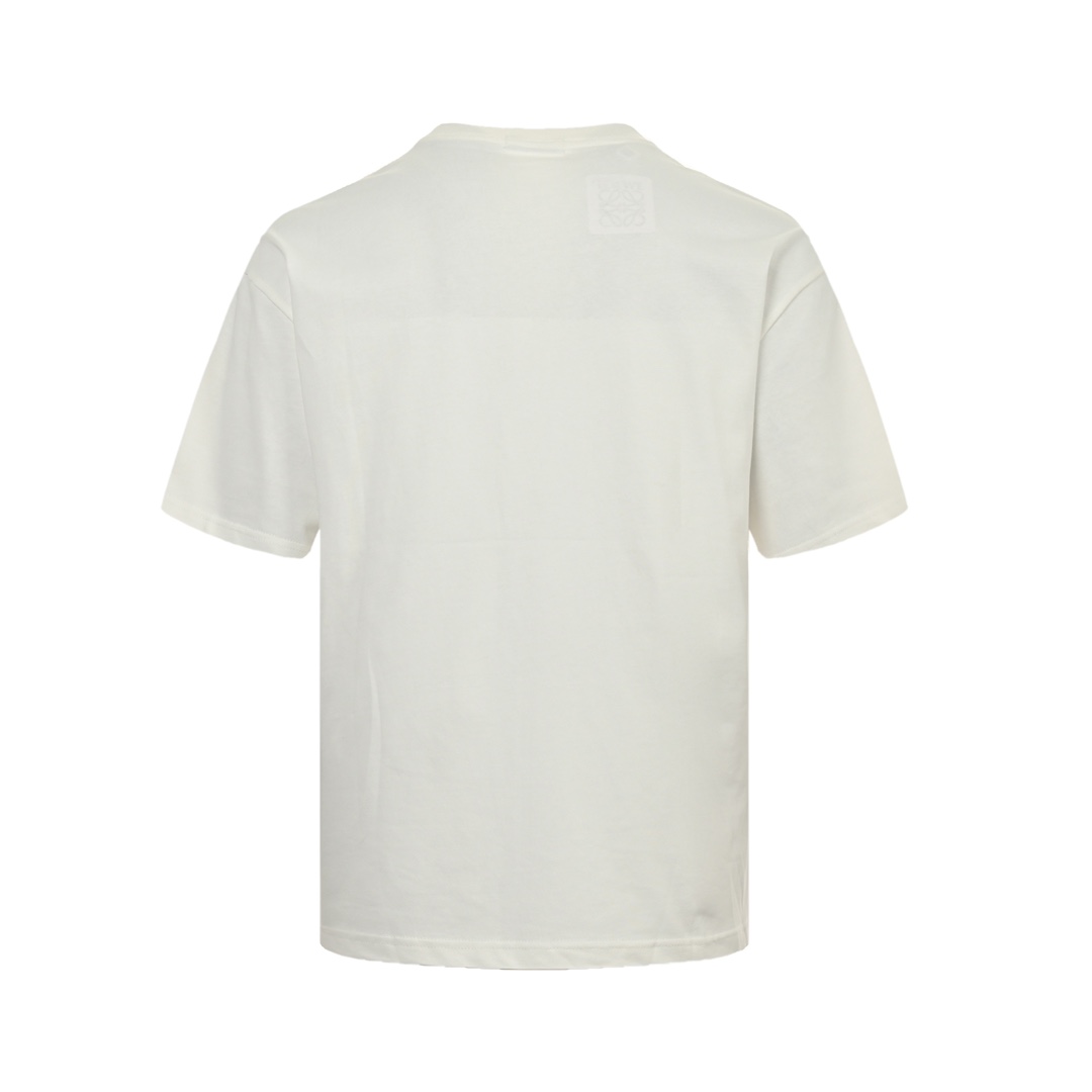 Loewe 24ss red panda short sleeve