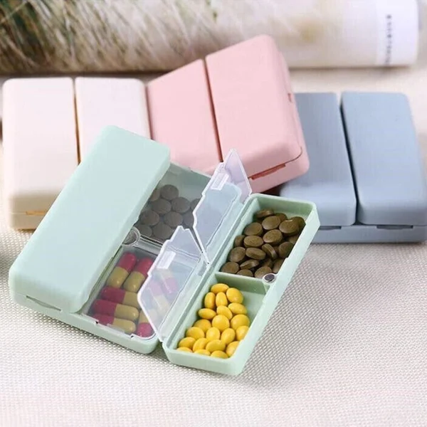💊7 Compartments Travel Portable Pill Case