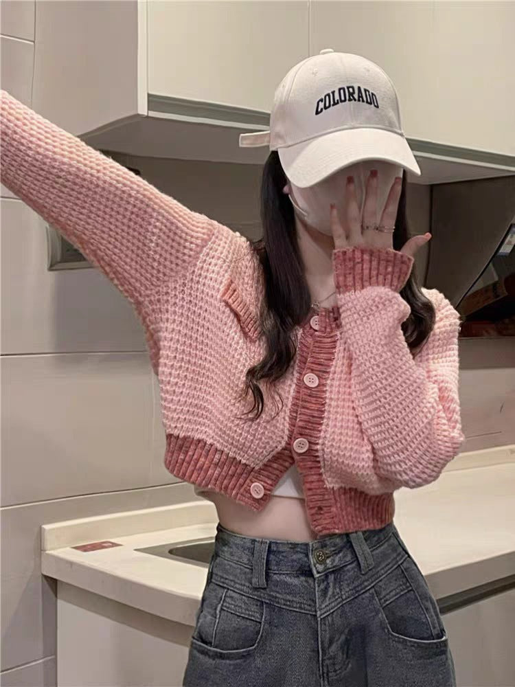 Niche Design Japanese-Style Retro Idle Chic Cardigan Jacket