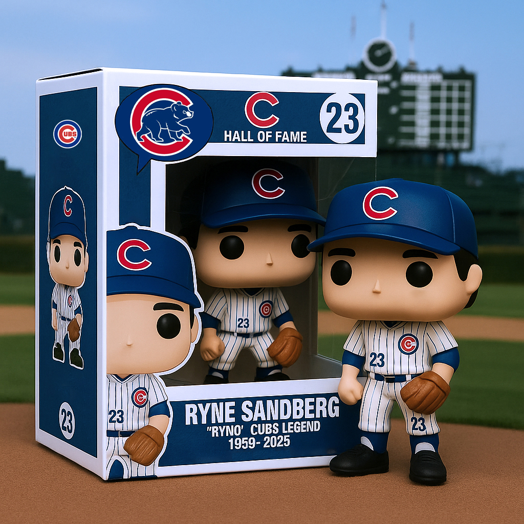 Tribute to a Cubs Legend - Ryne Sandberg Figure