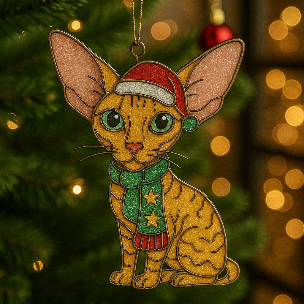 Cat Christmas Ornaments