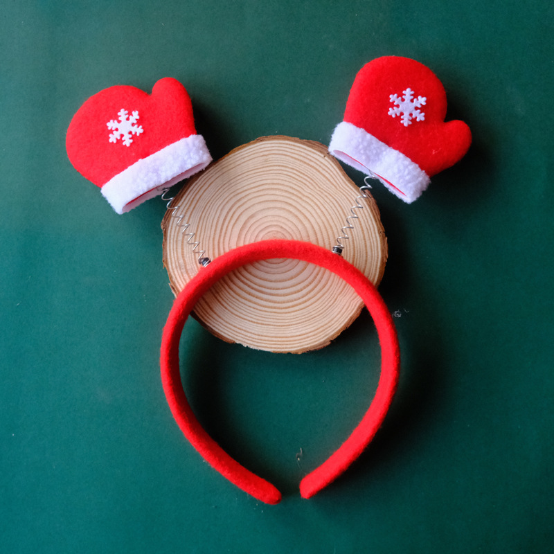 Christmas headband Christmas Headband Cartoon light up headband Christmas hairpin Christmas gift