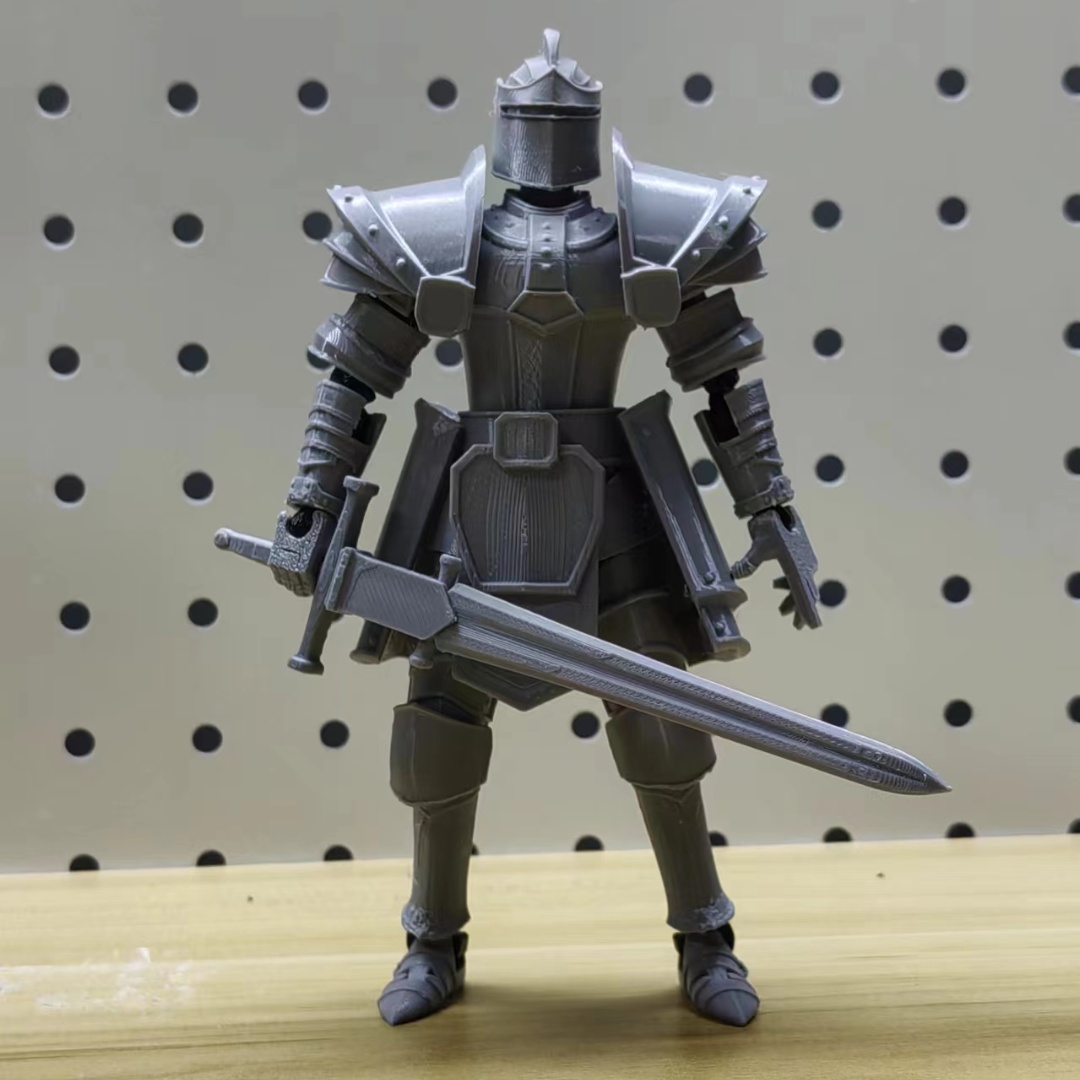⚔️🛡️DIY Medieval Heavy Plate Knight Strong Magnetic Removable Articulated Doll