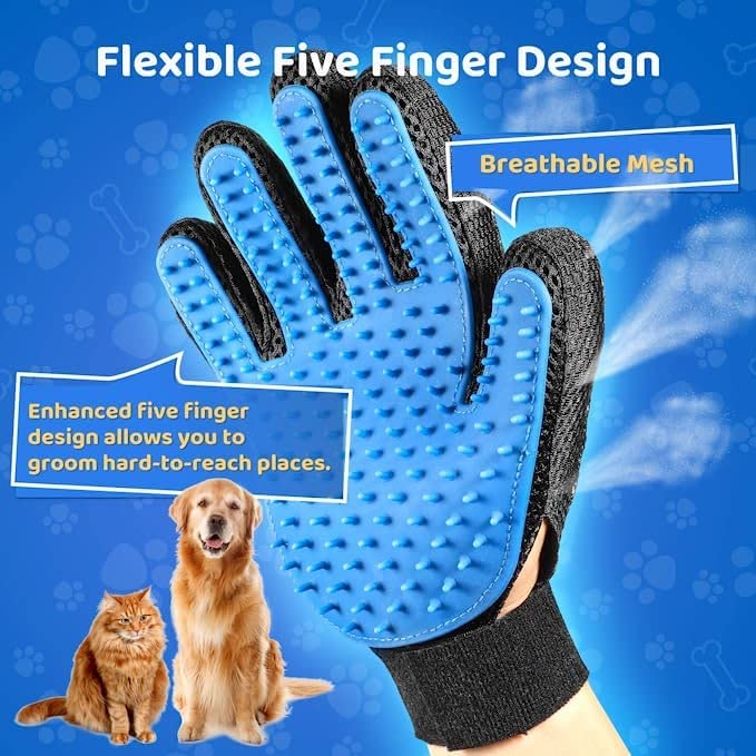 🔥Last Day Promotion-[SAVE 50% OFF]-🐶Pet Spa Bath Glove With Sprayer and Scrubber Tool-BUY 2 GET 10% OFF & FREE SHIPPING