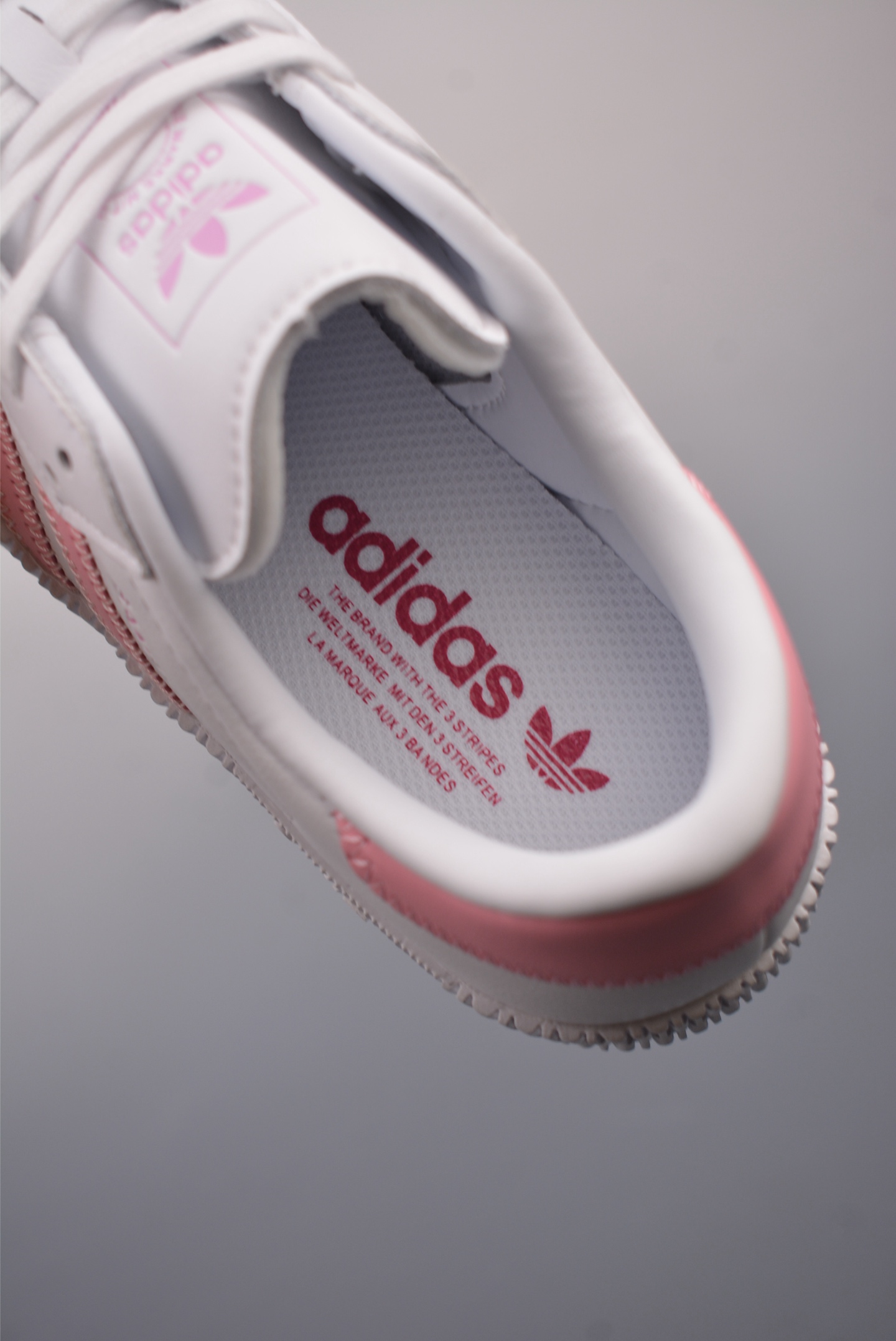 Adidas Originals Samba OG Leather White Pink FU7456