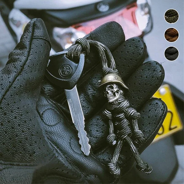 🔥Last Day Promotion-50% OFF🔥Skeleton Soldier Paracord Keychain