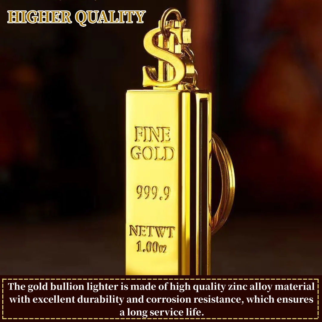 Gold Bar Lighter (🔥The best gift for a man)