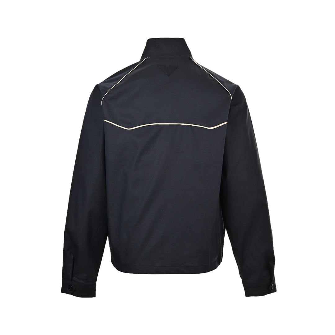 Prada 24Fw mid-length stand-up collar jacket