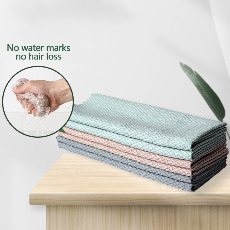 (🔥CLEARANCE SALE NOW-48% OFF)Fish Scale Microfiber Cleaning Cloth(BUY 5 GET 3 FREE & FREE SHIPPING)