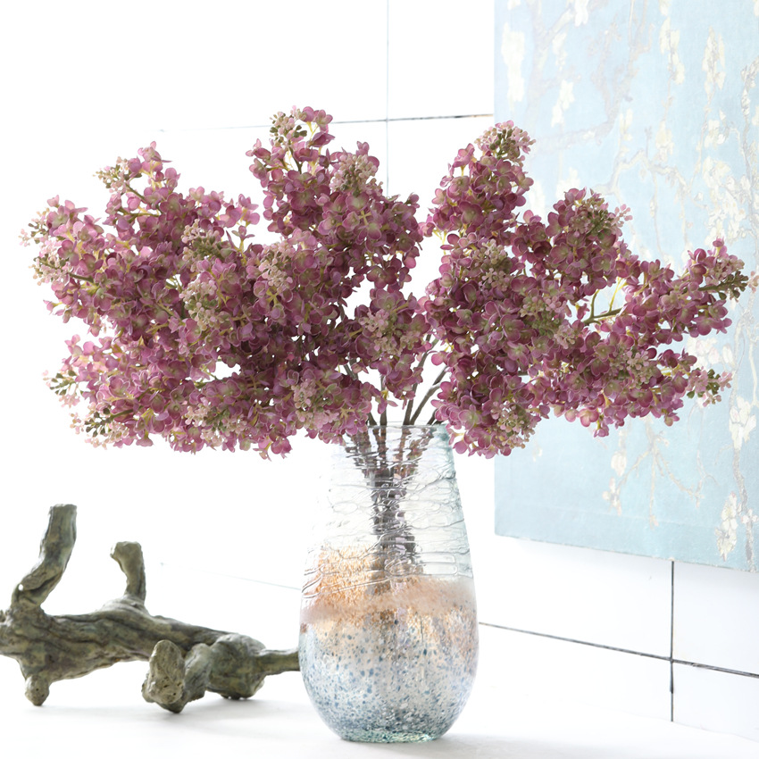 💐💐High Quality Artificial Lilac Bouquet 🔥（ Home Decor Wedding Table Room Decor Gift）