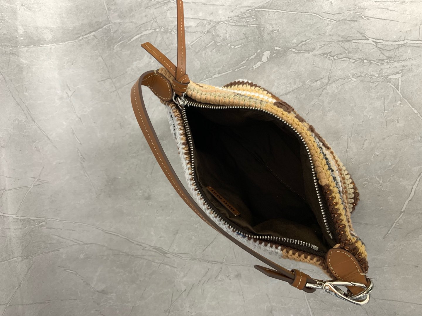 Miu Miu Rainbow Woven Bag 5NE841