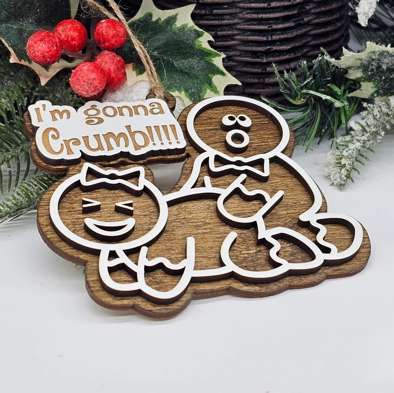 Im Gonna Crumb | Funny Ornament