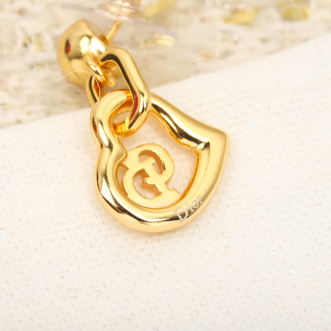 Dior Heart Earrings