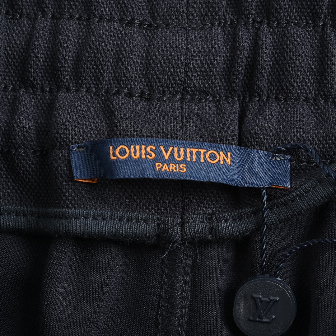 Louis Vuitton Allover monogram pattern sports suit trousers