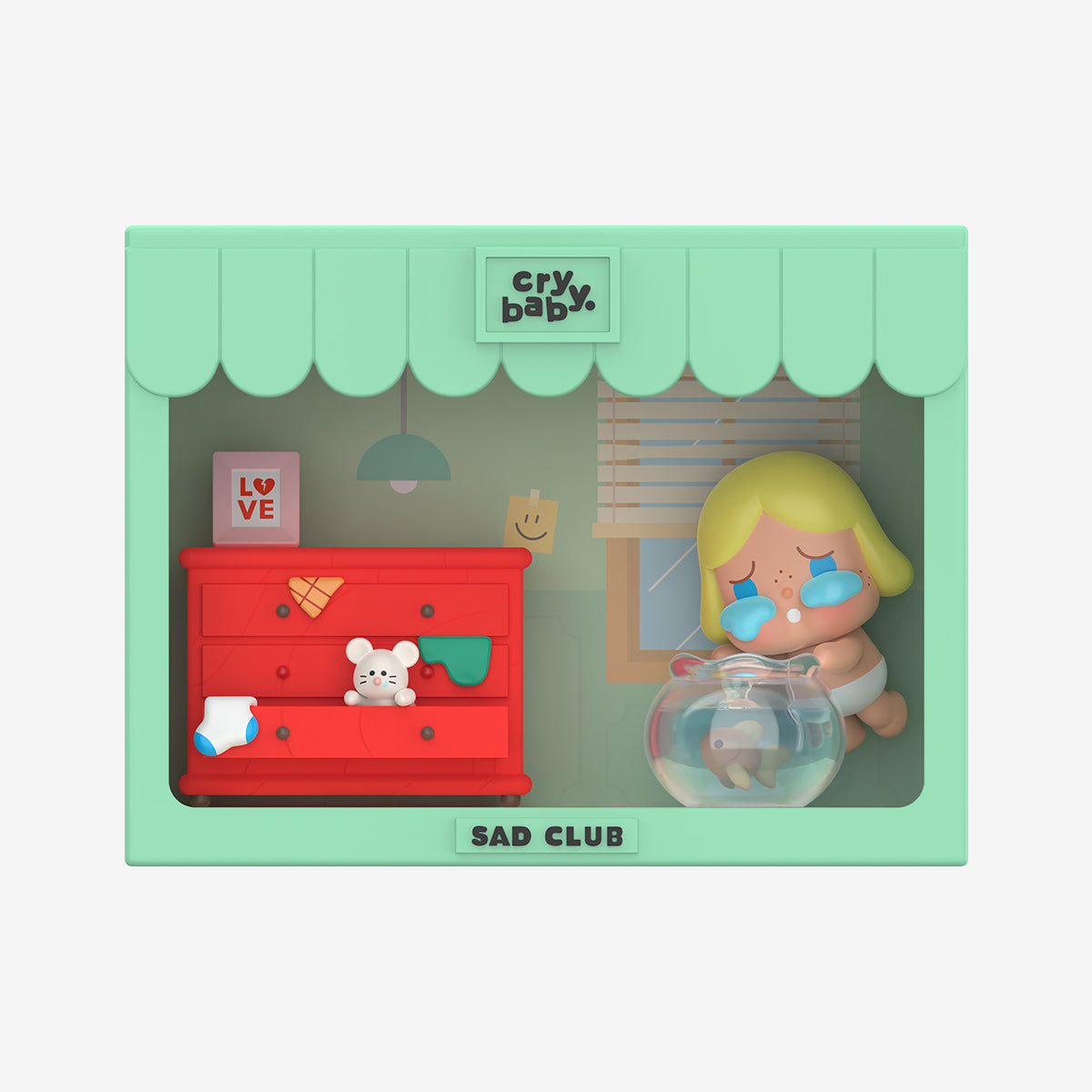 POP MART CRYBABY Sad Club Series Scene Sets [1 Blind Box]