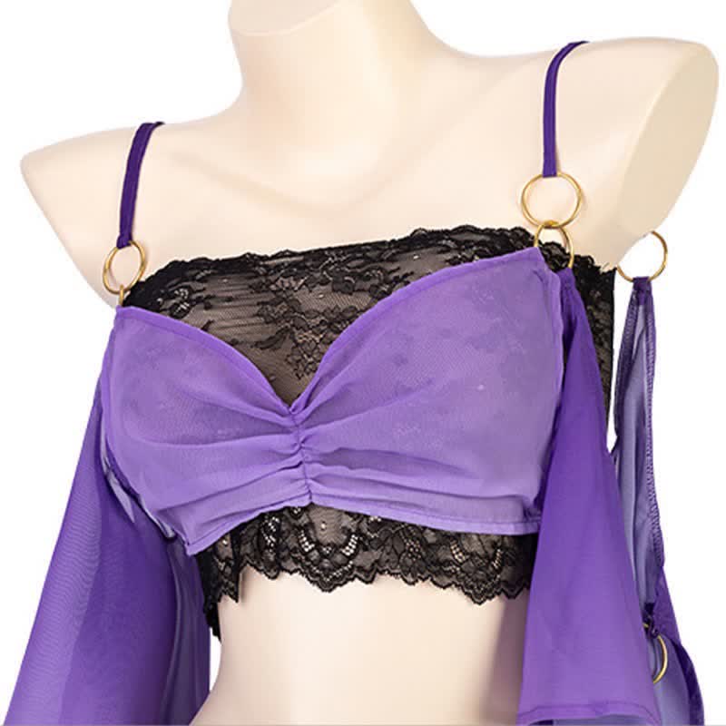 Sexy Lingerie See-through Slip Dress