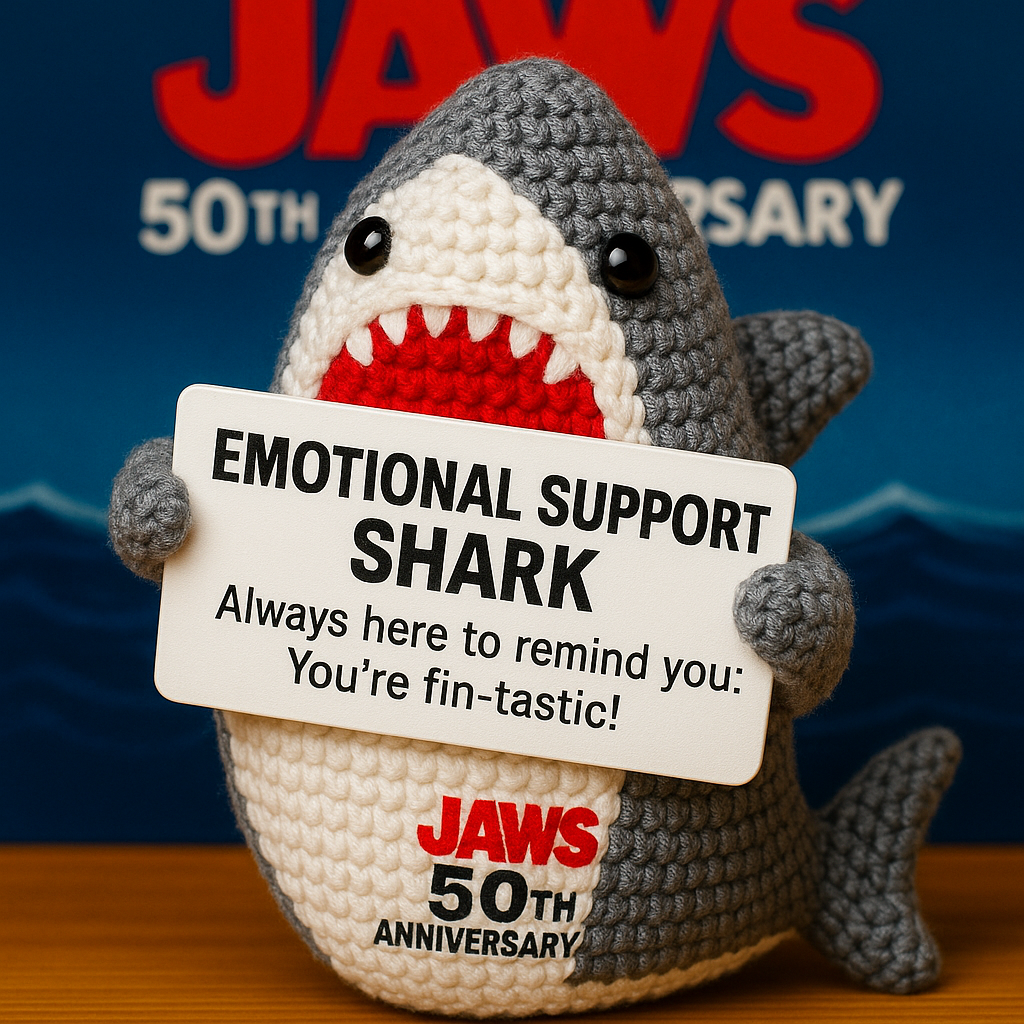 J*ws 50th Anniversary Crocheted Emotional Support Dolls