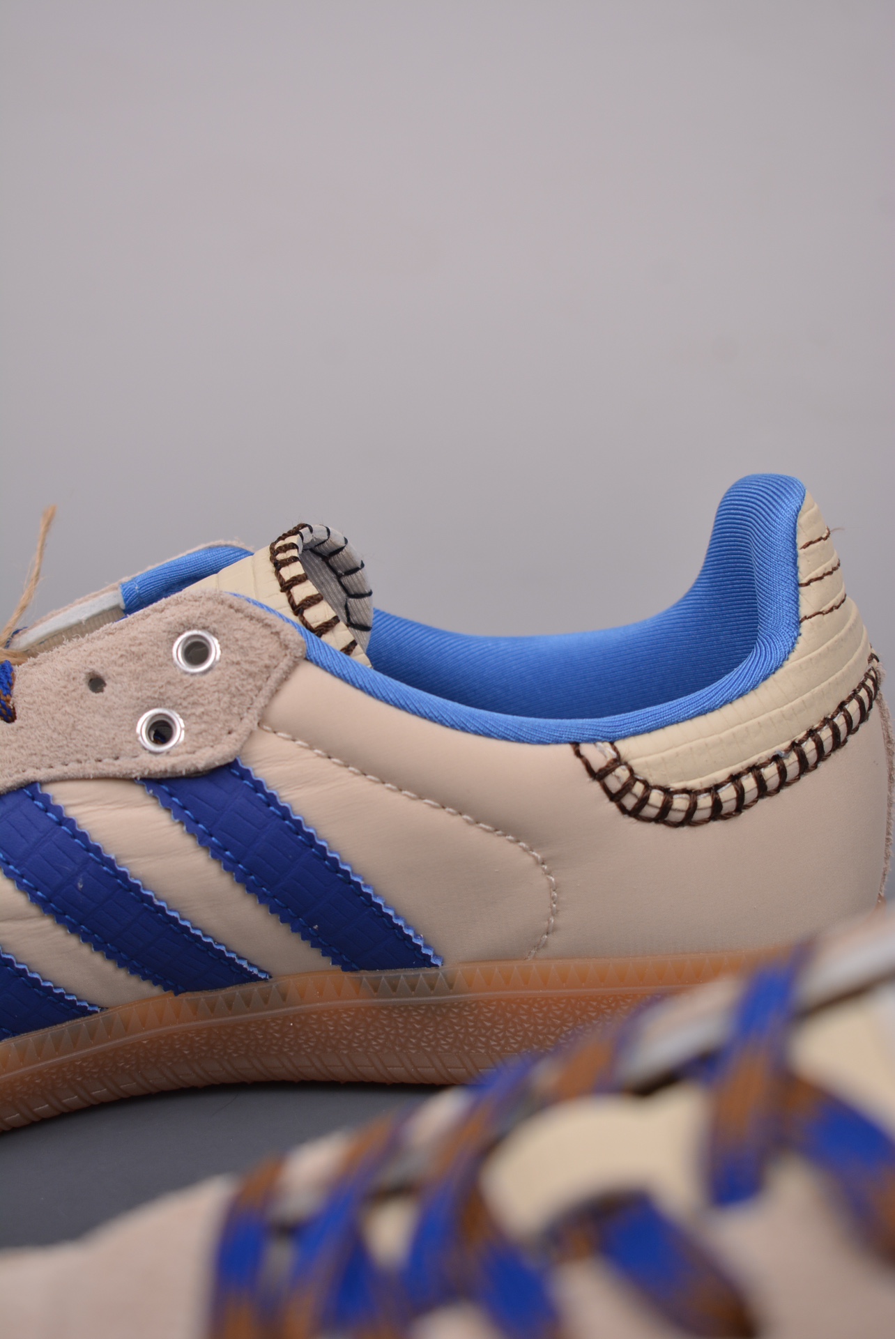 Wales Bonner x Adidas Originals Samba Classic White Royal Blue Gum IH7756