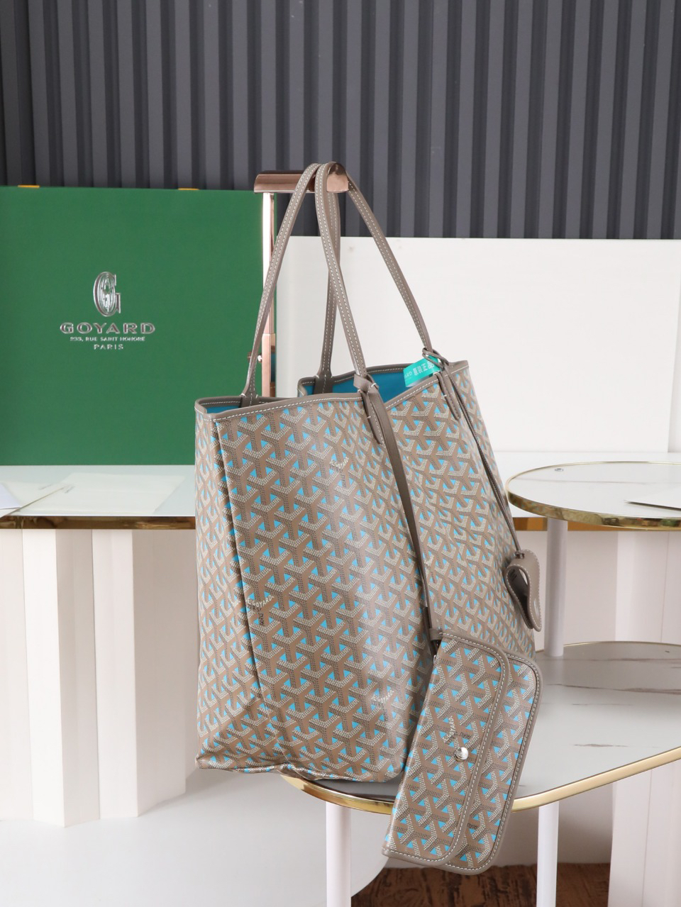 Goyard saint louis large shopping bag 020146