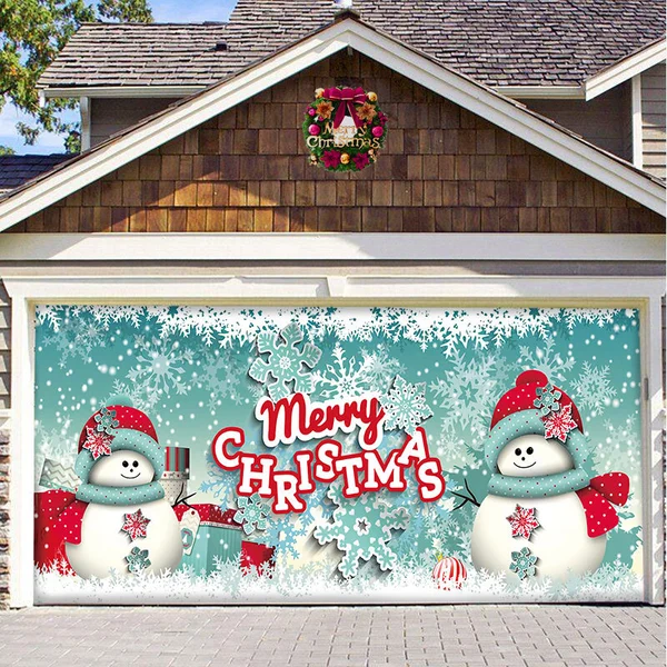 Hot Sale-2023 New Christmas Garage Door Decoration