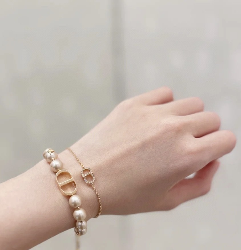 Dior CD Pearl Bracelet