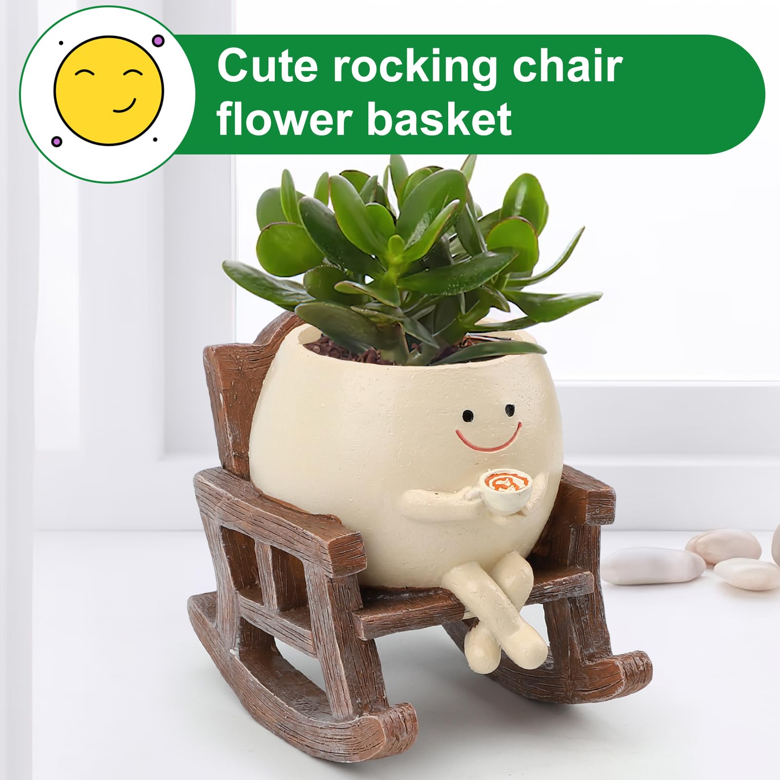 🔥ON SALE🔥Cute Resin Flower Pot🌱