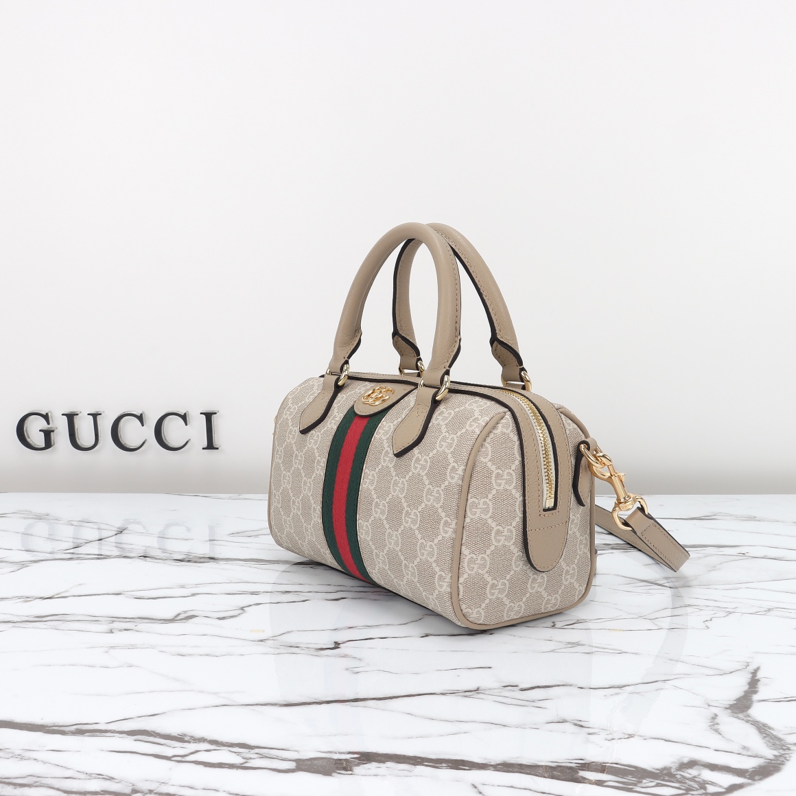 Gucci Ophidia Small Boston Bag 772053 UULAG 9682