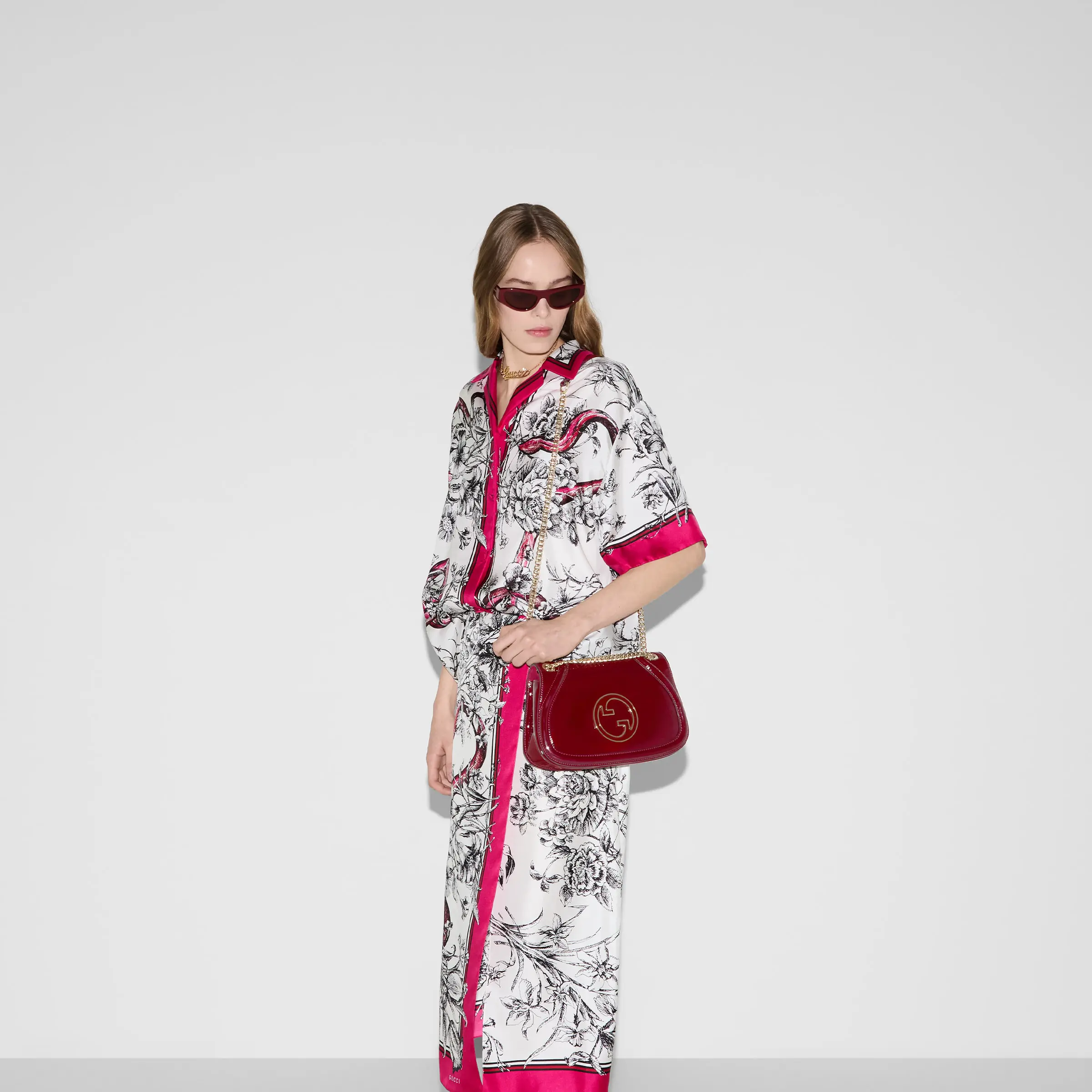 Gucci Chinese New Year Selection Gucci Blondie Series Medium Shoulder Bag815714 AAEC2 6207