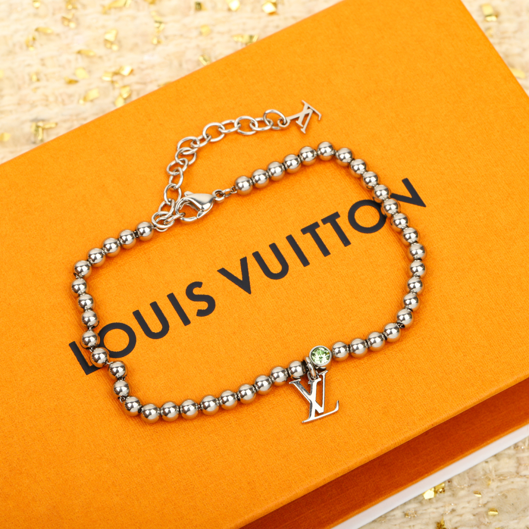 Louis Vuitton round beads bracelet