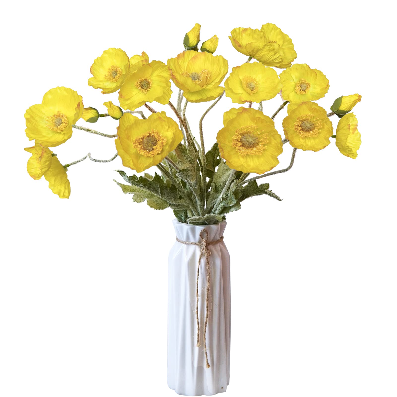 🔥Last Day 50% OFF🔥Artificial Poppy Silk Flowers for Home Decor, Wedding Bouquet(Set of 5 stems)📦BUY 2SETS GET 10% OFF & FREE SHIPPING NOW