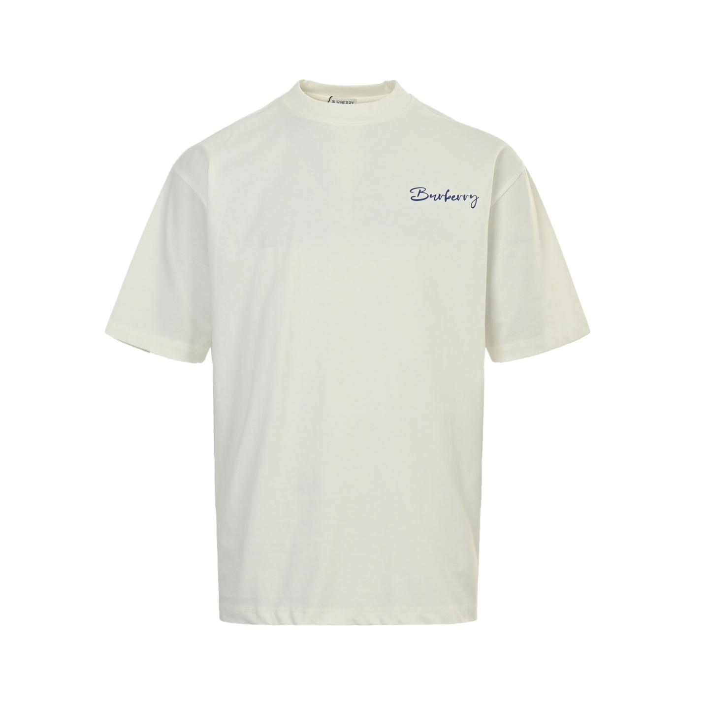 Burberry 25ss contrast collar horse print short sleeves
