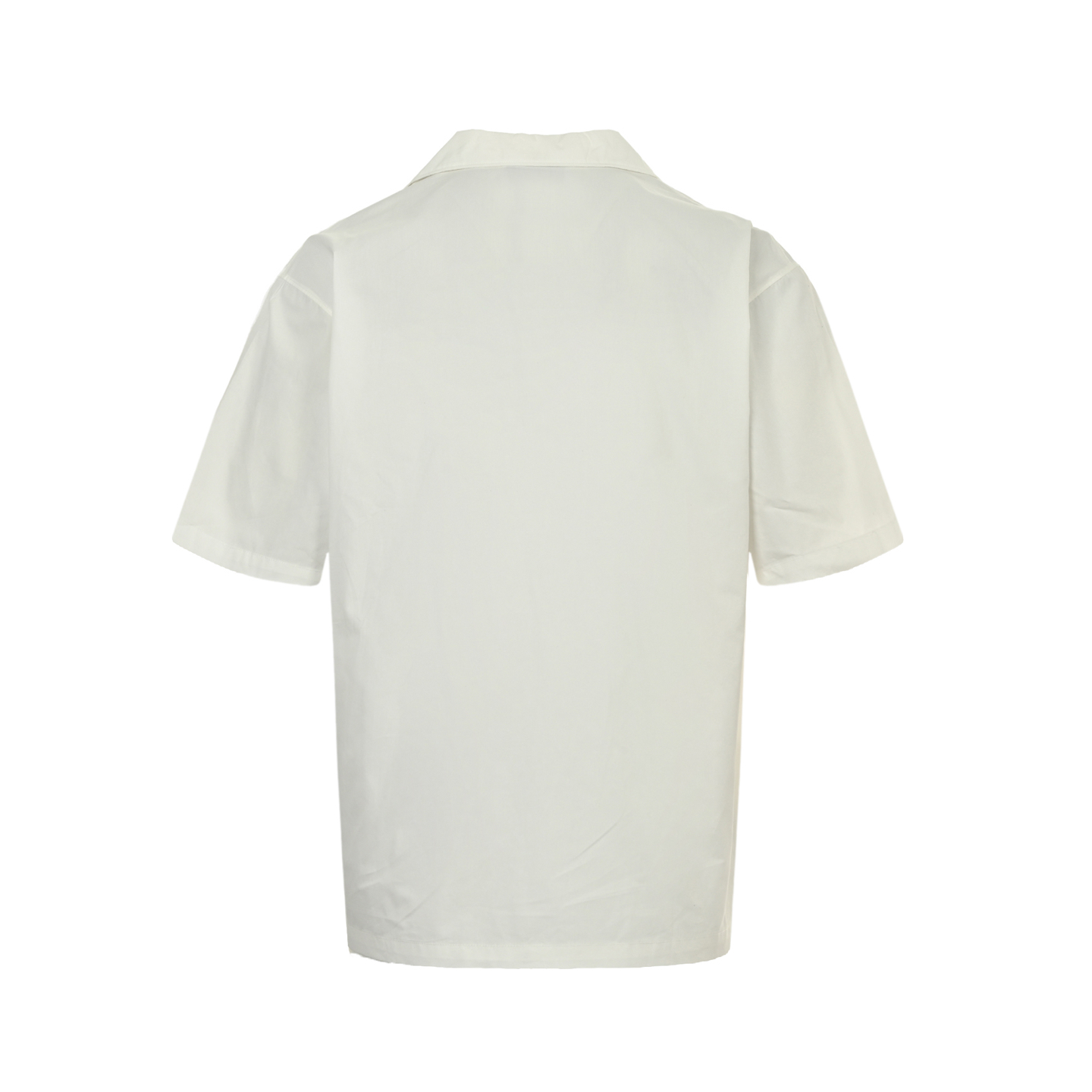 Prada 25ss short-sleeved shirt with pocket logo