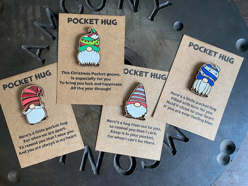 Christmas Gnome Pocket Hugs