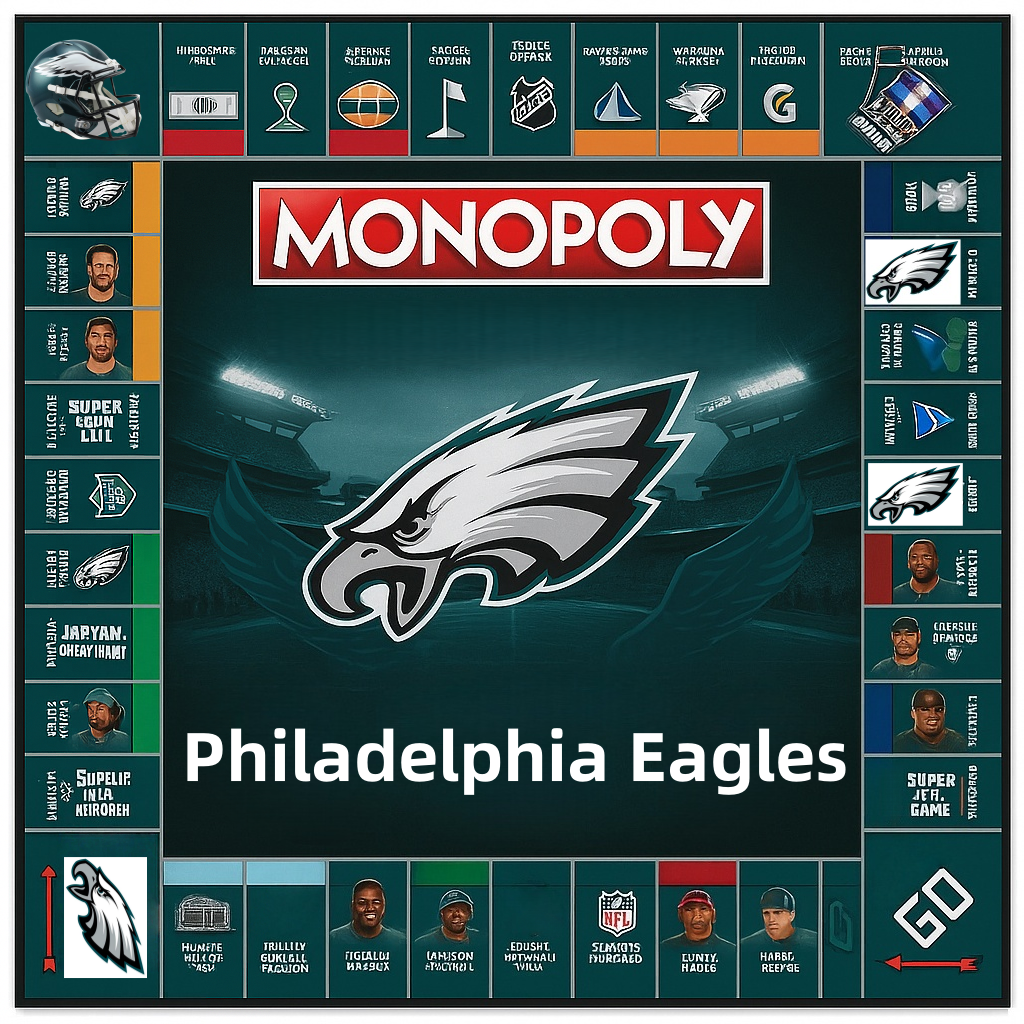 Philadelphia Eagles Monopoly