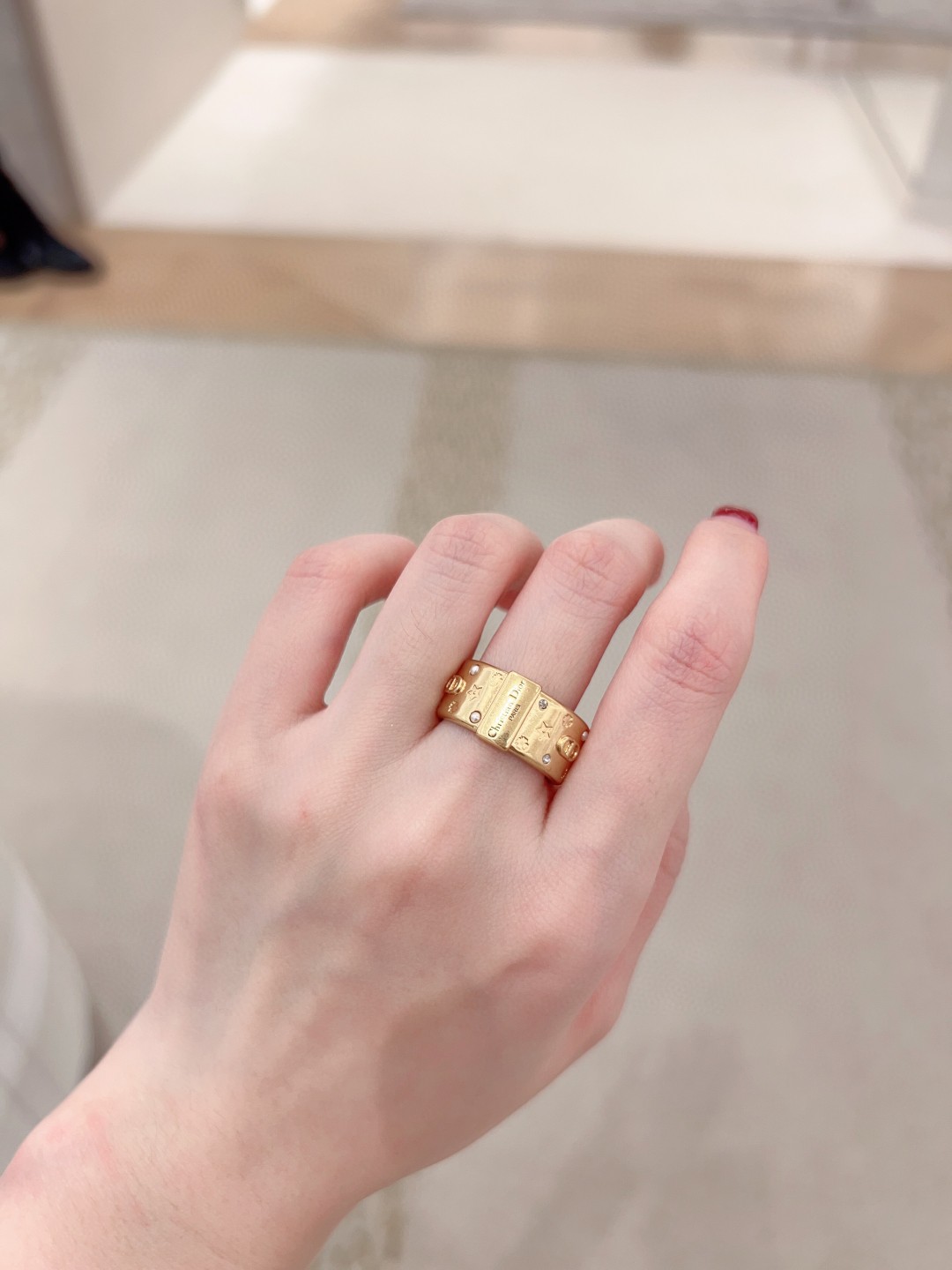 Dior Bee Pearl Ring