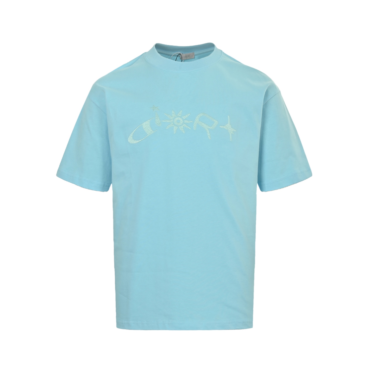 Dior 25ss Hamilton collaboration embroidered short sleeve